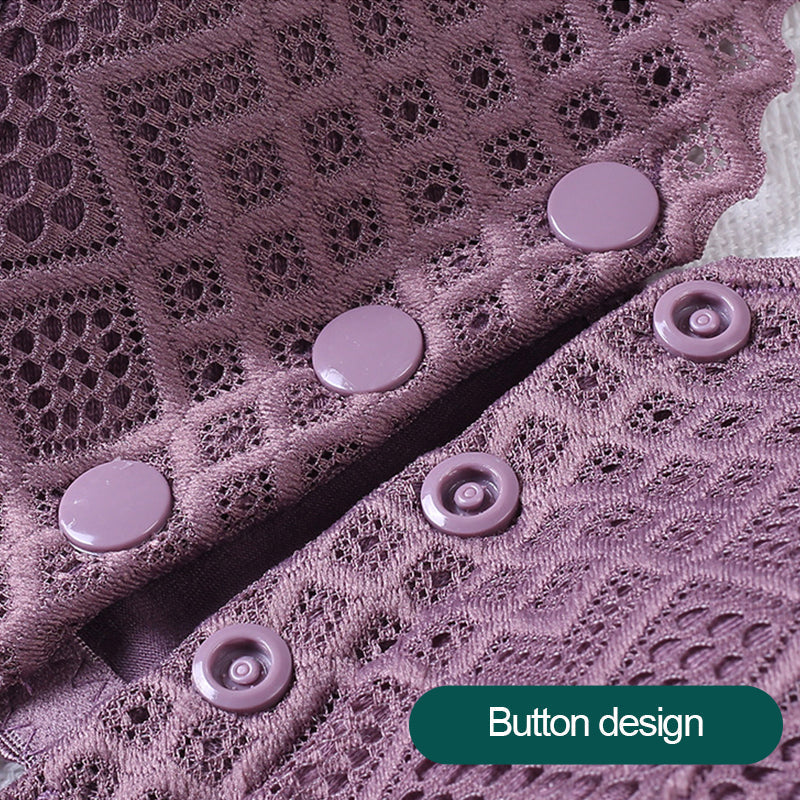 ⏱Offre limitée - Soutien-gorge en coton à boutons sur le devant pour femme