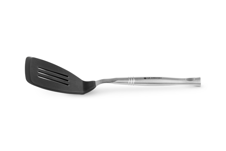 Spatule ajourée antiadhésive en acier inoxydable