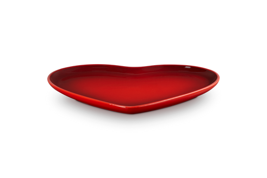 Stoneware Heart Serving Platter