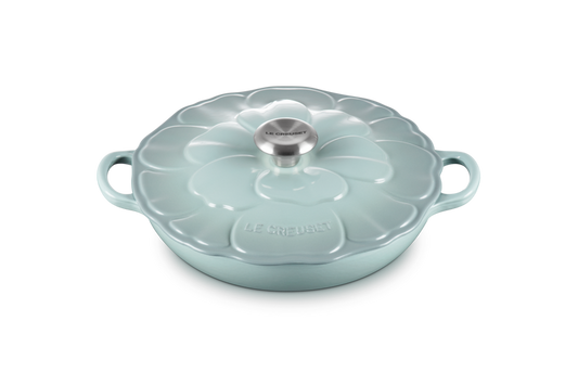 Cast Iron Petal Shallow Casserole