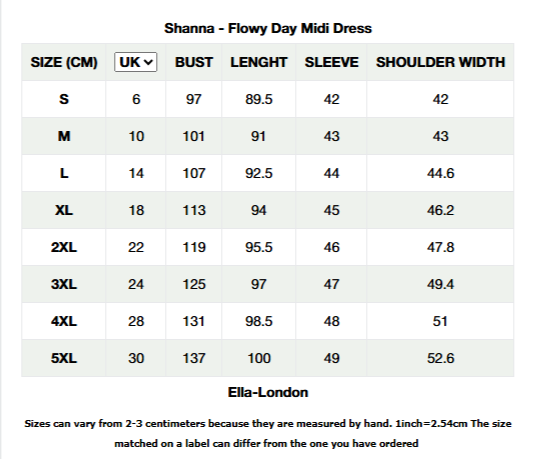 Shanna - Flowy Day Midi Dress
