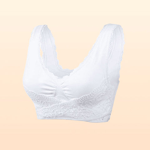 🎁Achetez-en 1, obtenez-en 2 GRATUITS🎁 - Soutien-gorge corset confortable à bretelles croisées sur le devant et fermeture latérale en dentelle