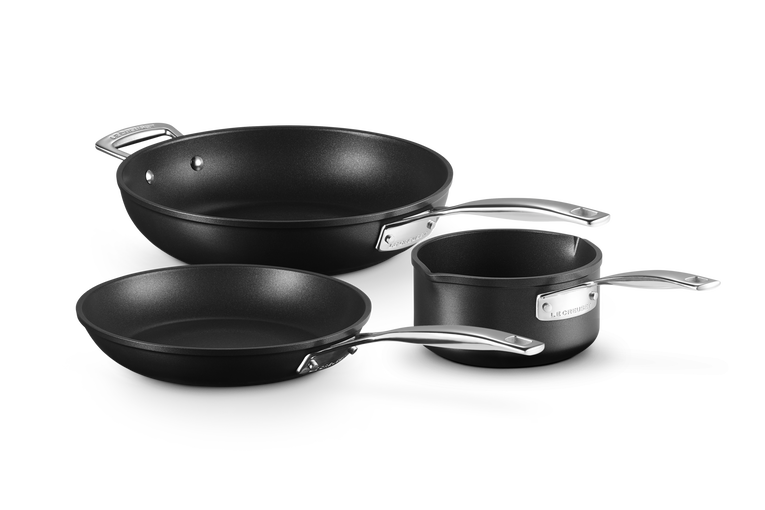 Toughened Non-Stick 3-piece Cookware Set