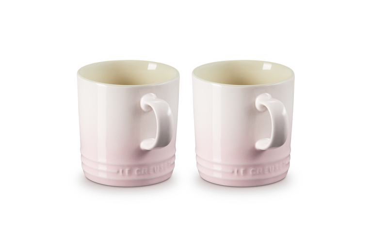 Ensemble de 2 tasses en grès 