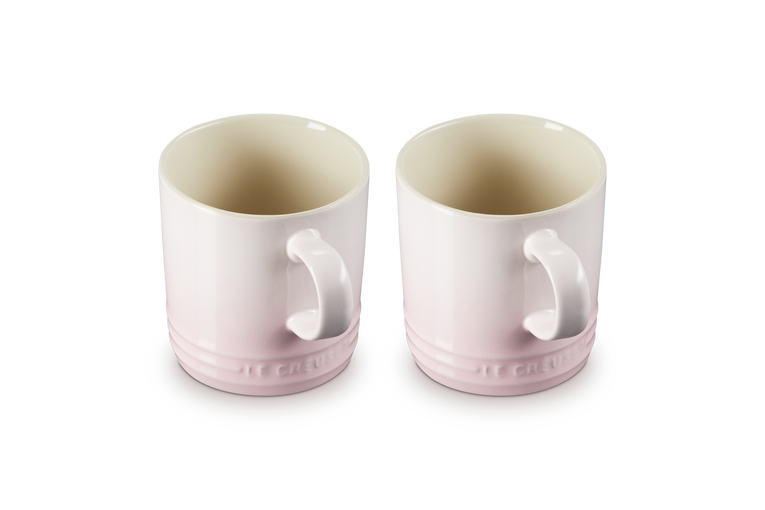 Ensemble de 2 tasses en grès 