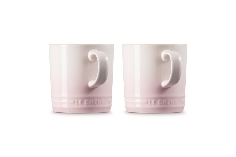 Ensemble de 2 tasses en grès 