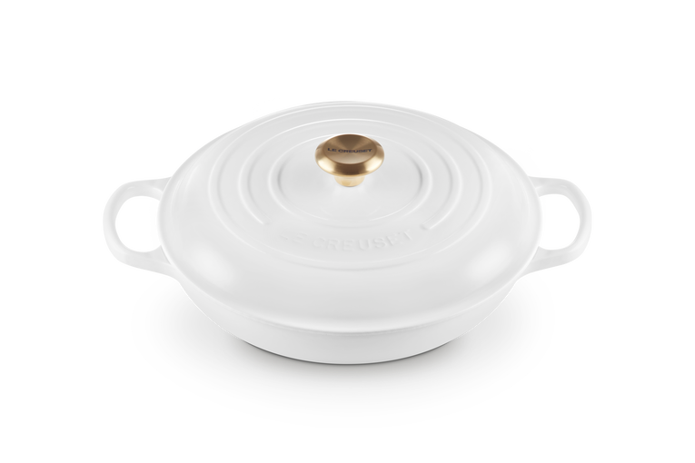 Casserole peu profonde en fonte 