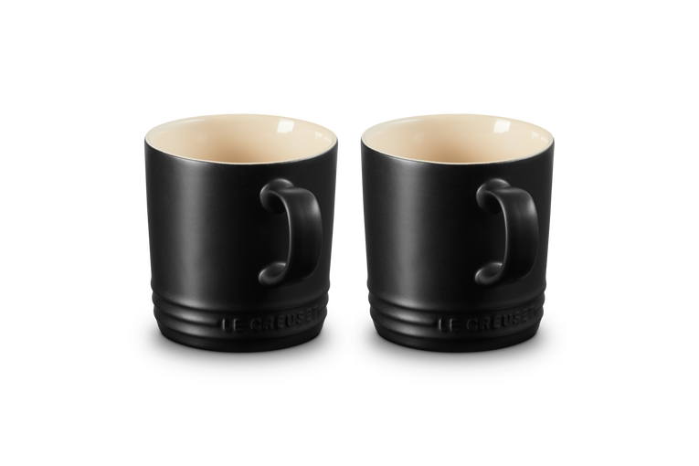 Ensemble de 2 tasses en grès 