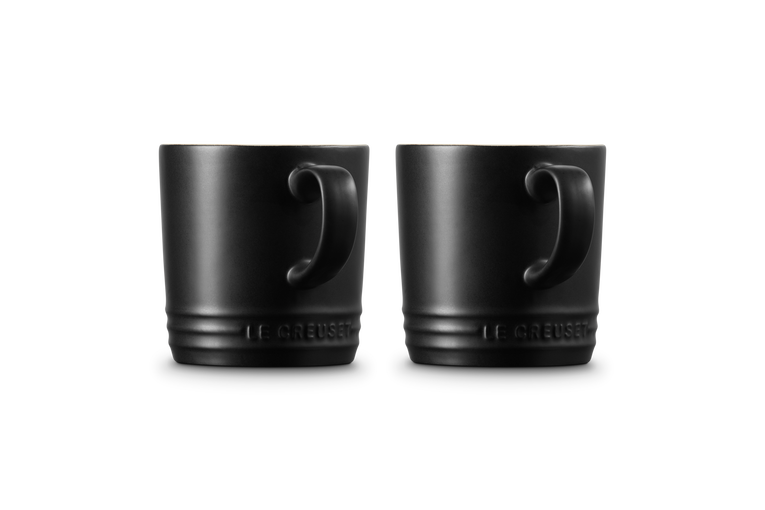 Ensemble de 2 tasses en grès 