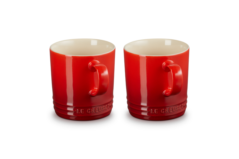 Ensemble de 2 tasses en grès 