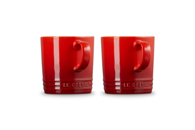 Ensemble de 2 tasses en grès 