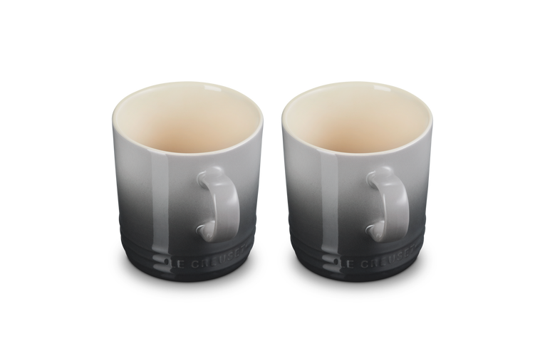 Ensemble de 2 tasses en grès 