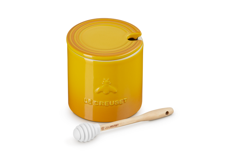 Stoneware Signature Honey Pot with Dipper
