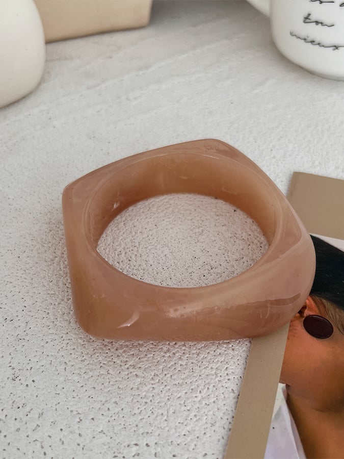 Women's Glossy Retro Geometric Bracelet