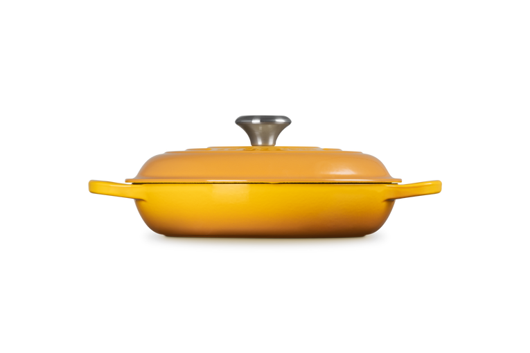 Casserole peu profonde en fonte 