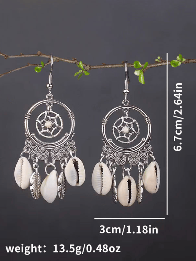 Boucles d'oreilles bohèmes vintage pour femmes 