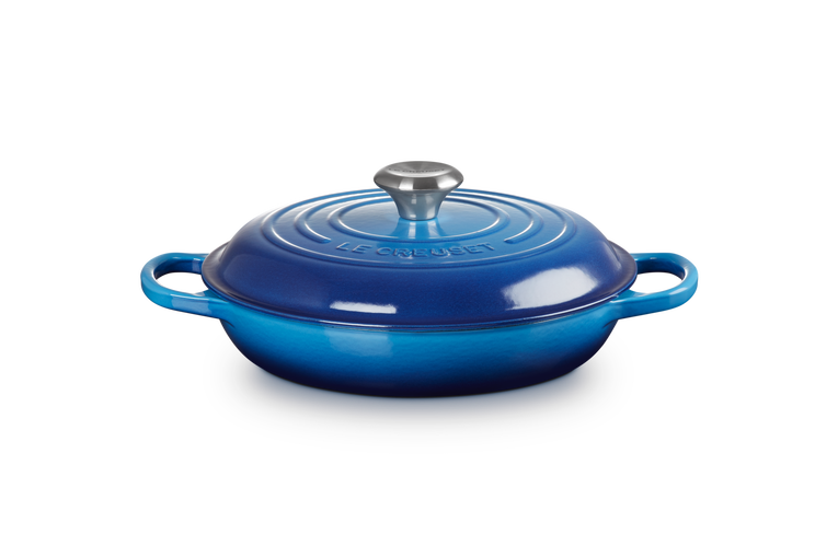 Casserole peu profonde en fonte 