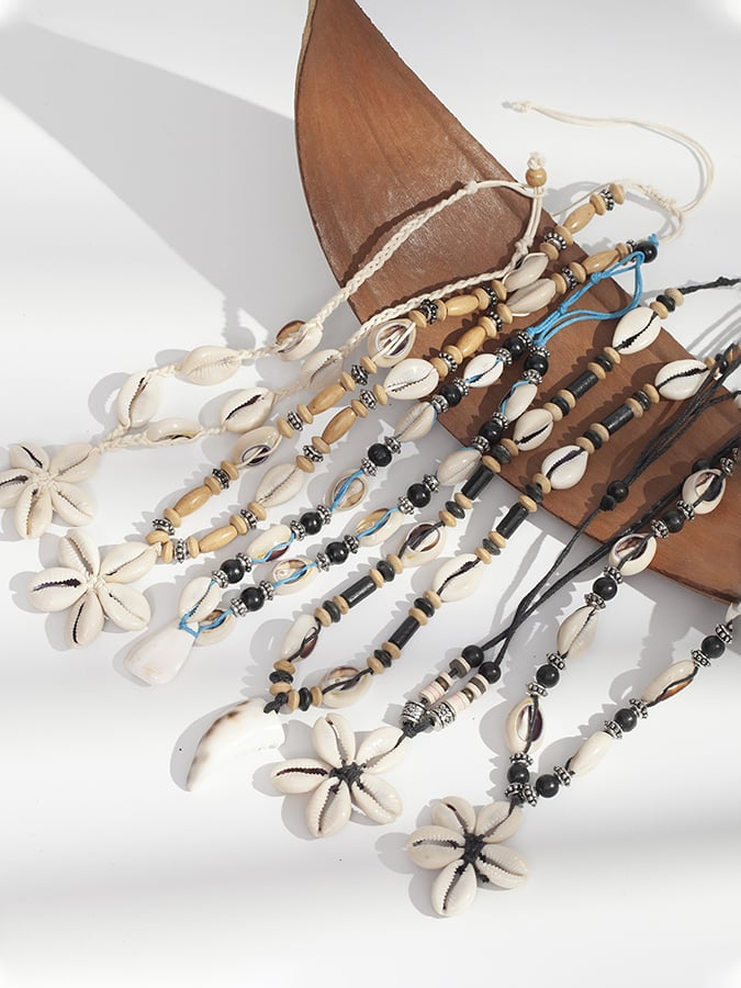 Women'S Vintage Natural Shell Necklace