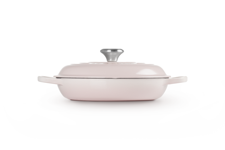 Casserole peu profonde en fonte 