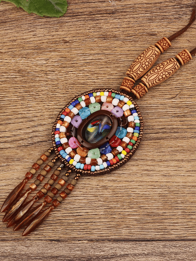 Women'S Vintage Bohemian Ethnic Necklace