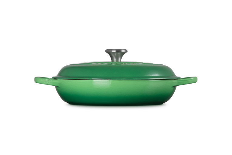 Casserole peu profonde en fonte 