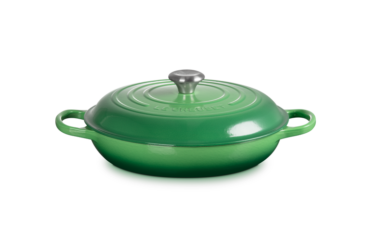 Casserole peu profonde en fonte 