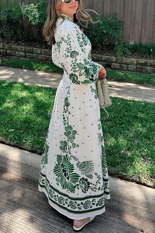 Flower Maxi Dress