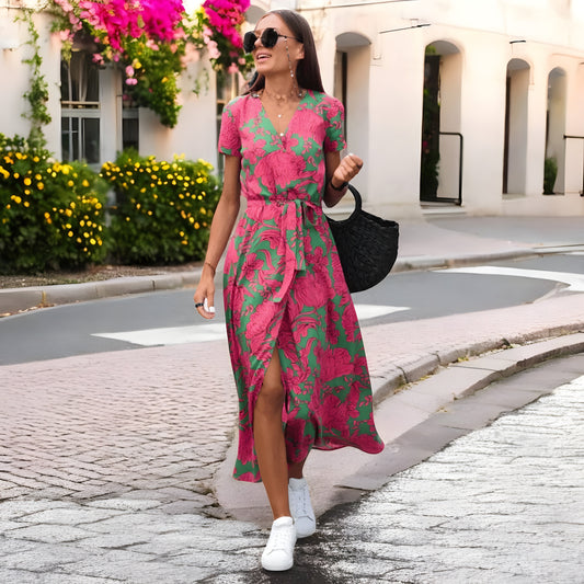 Kerry - Long Floral Dress