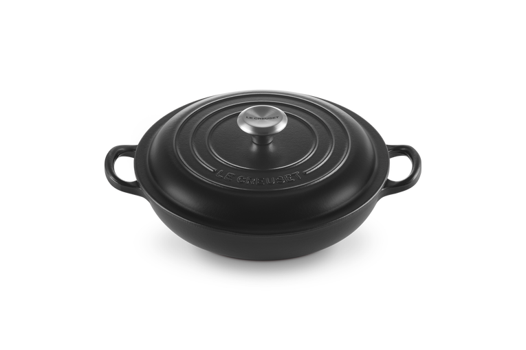 Casserole peu profonde en fonte 