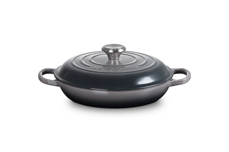 Casserole peu profonde en fonte 