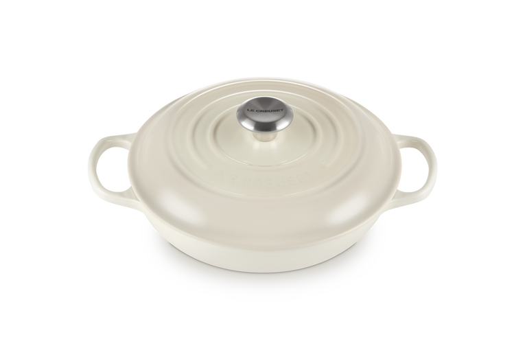 Casserole peu profonde en fonte 