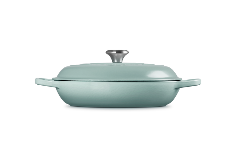 Casserole peu profonde en fonte 