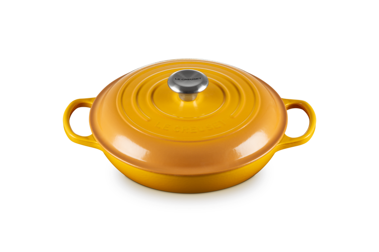 Casserole peu profonde en fonte 